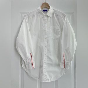 Oversized White Button Up Shirt